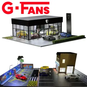 1/64 Scale Car Garage Diorama Model 37 Sbe9fa5181dde4a0c961a3e5a47ac0edc3 1