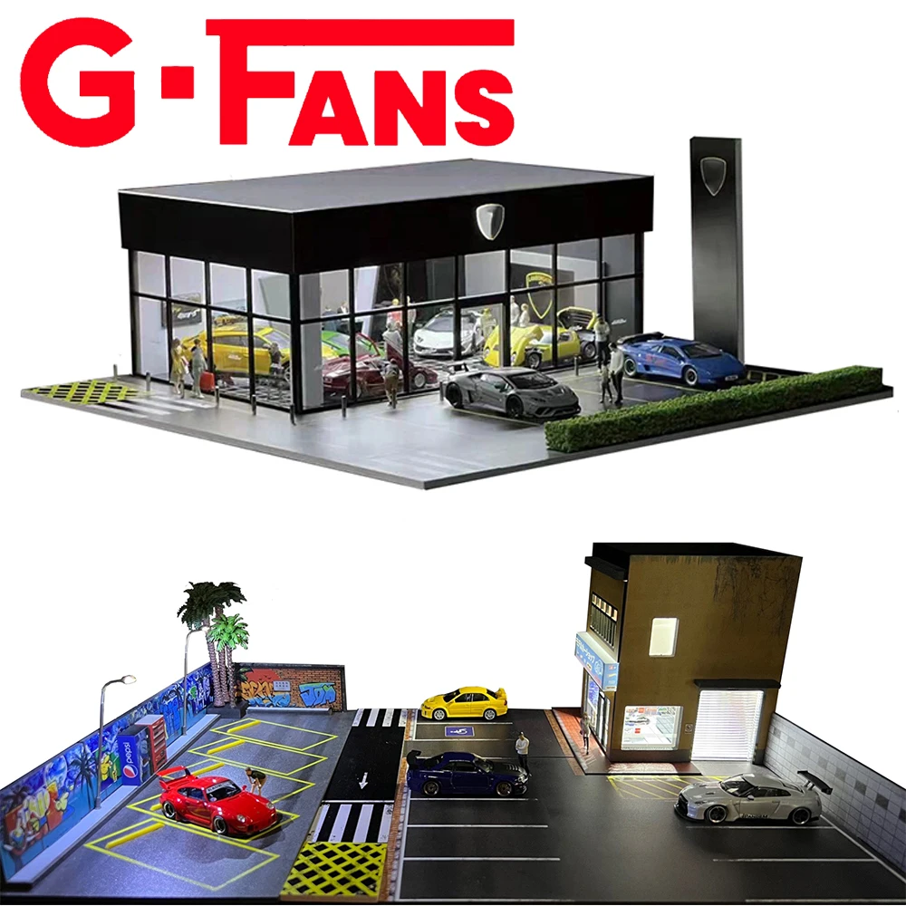 1/64 Scale Car Garage Diorama Model 5 1/64 Scale Car Garage Diorama Model - Image 5