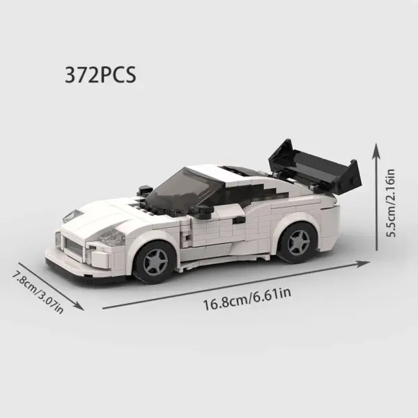 Stylized Building Block Toy Car - Image 69
