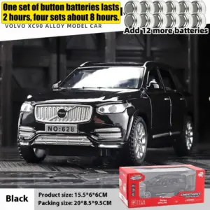 1:32 Volvo XC90 Diecast SUV Model Car 29 Sbeccfaf312de490ea38ab3eb44e302e11