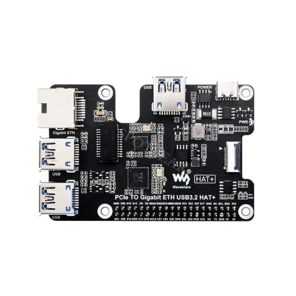 Raspberry Pi 5 PCIe Gigabit Ethernet USB Hub - Image 5