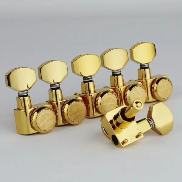 GUYKER 6R Gold Locking Guitar Tuning Machines - Image 3
