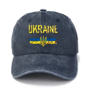 Ukraine Washed Cotton Retro Baseball Cap 15 Sbf400d6319e24e158a60d6df6639029dY