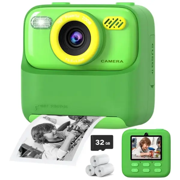 Kids Instant Print Camera with Dual Lens 32G - Image 7