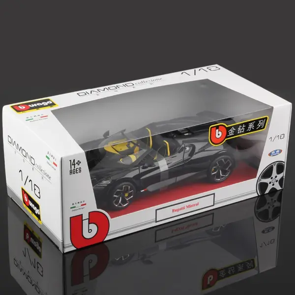 Bburago 1/18 Scale Bugatti Mistral Model - Image 6