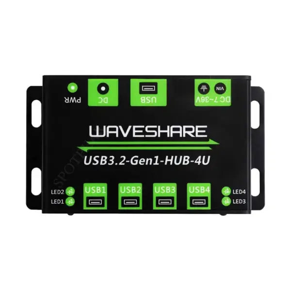 USB 3.2 Gen1 Multi-Port Hub with Power Input - Image 3
