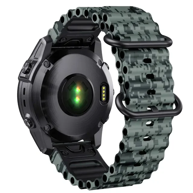 Garmin Fenix 7/6/5 Series Silicone Sports Strap 14 Garmin Fenix 7/6/5 Series Silicone Sports Strap - Image 14