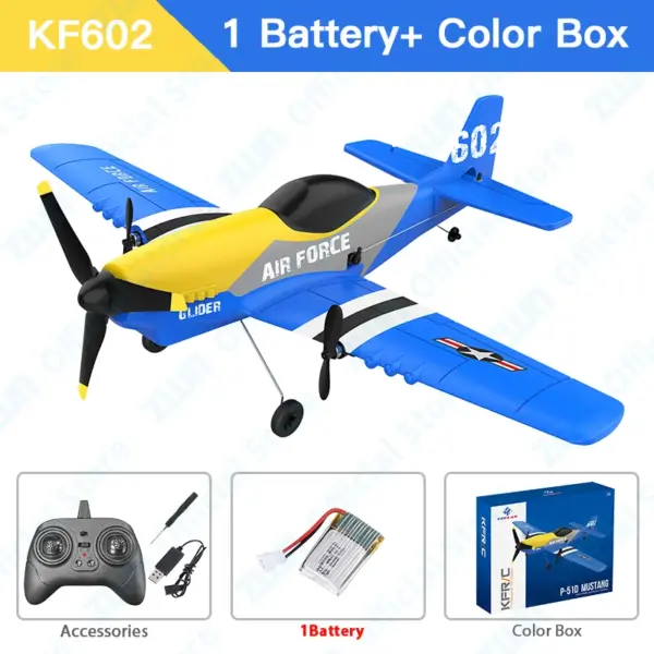 RC Model Airplane KF602 with 150m Control - Image 8