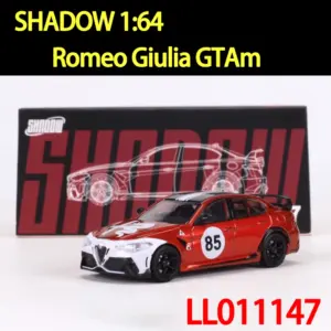 Romeo Giulia GTAm 1:64 Scale Diecast Car 27 Sc09c9b88568b4d96893166e2947a2217R