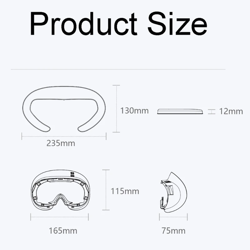 VR Face Interface Bracket Kit for Pico 4 Headset 6 VR Face Interface Bracket Kit for Pico 4 Headset - Image 6