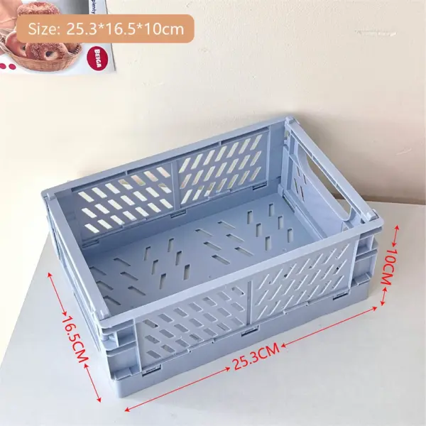Foldable Storage Crate for Home Organization - Image 19