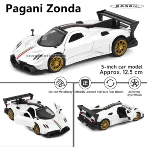MSZ 5-inch Pagani Zonda Alloy Car Model 25 Sc120be27213f45d8b38cac70c35fea59R