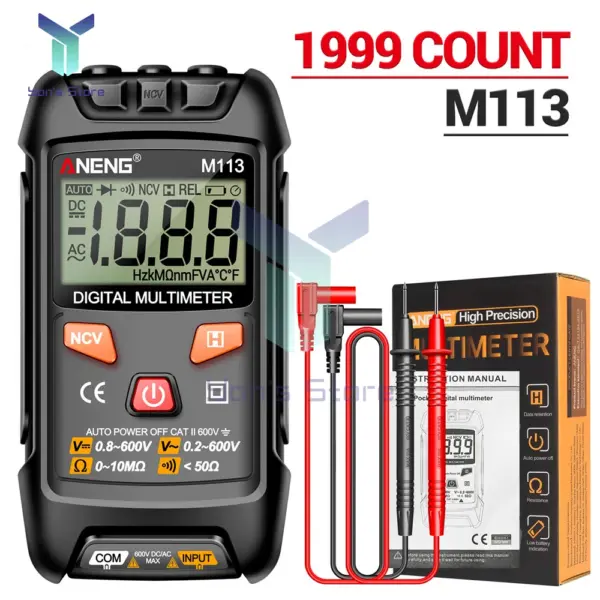 1Pcs ANENG M113 Digital Multimeter for Electrical Testing - Image 8
