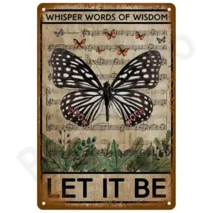 Retro Metal Wall Art Sign 20 x 30cm 55 Sc18a807abf214d7e8ed77226e3b7ab4d2