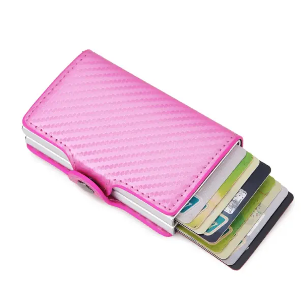 RFID Blocking Leather Wallet with Card Holder - Image 13