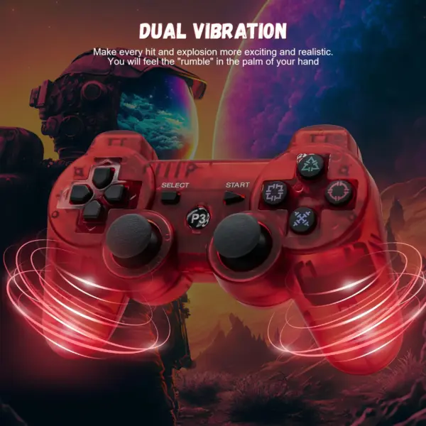 Wireless PS3 Controller Bluetooth Gamepad - Image 3