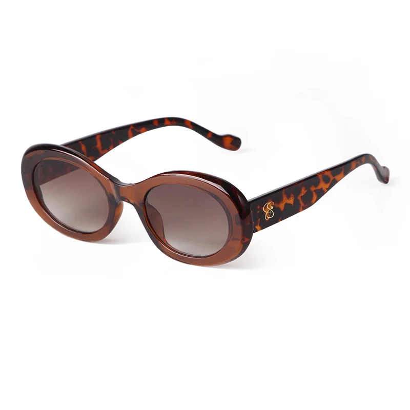 Vintage Tortoiseshell Oval Sunglasses S24111 8 Vintage Tortoiseshell Oval Sunglasses S24111 - Image 8