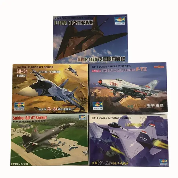 Sukhoi SU-47 Berkut 1/144 Scale Model Kit - Image 3