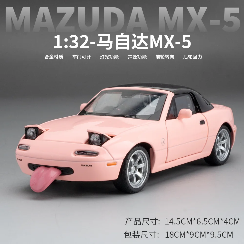1:32 Scale Mazda MX5 Alloy Model Car 8 1:32 Scale Mazda MX5 Alloy Model Car - Image 8
