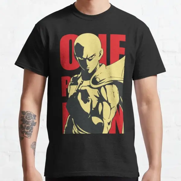Superhero Manga T-shirt for Men 6XL - Image 7