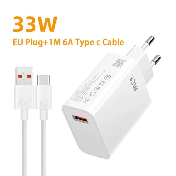 Xiaomi 33W Turbo Fast Charger with Type C Cable - Image 8