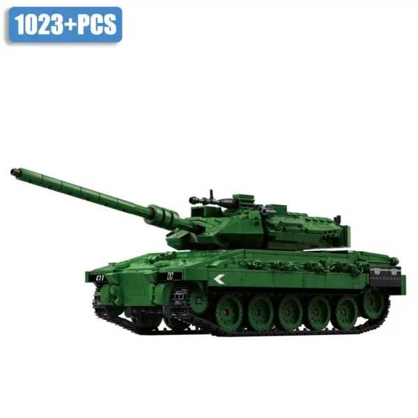 Military WW2 Leopard 2A7 Tank Building Blocks Set - Image 11