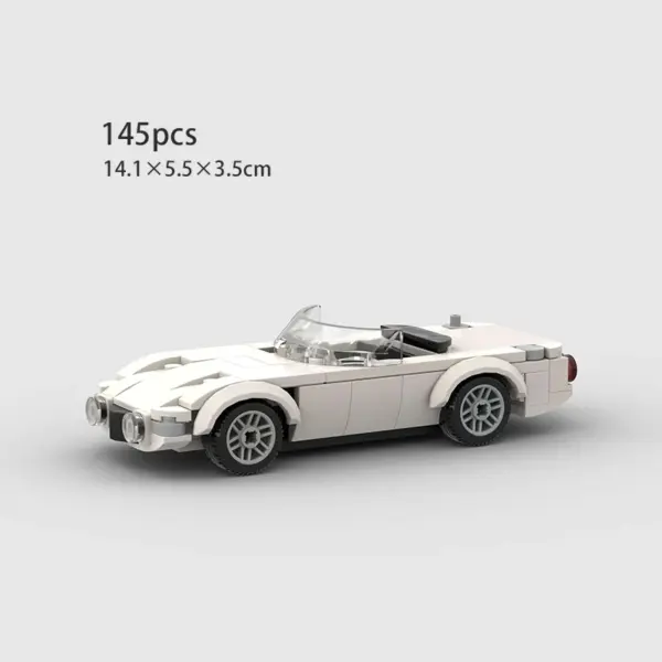 Stylized Building Block Toy Car - Image 66