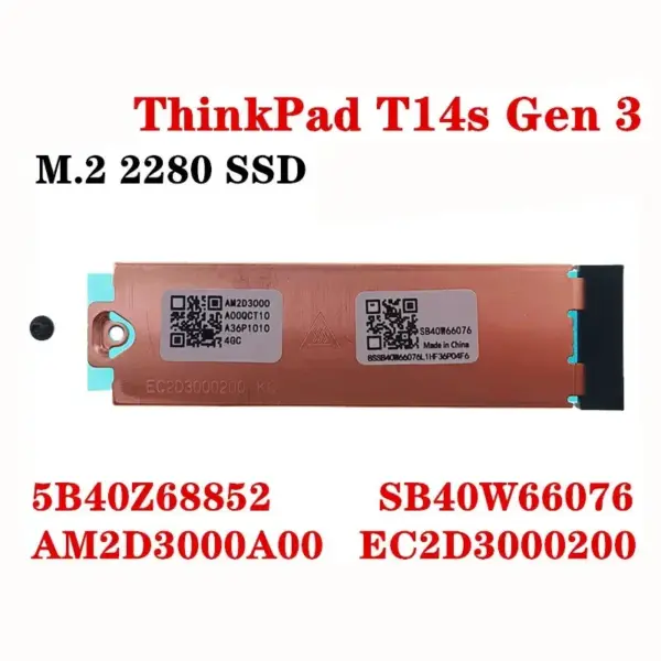 ThinkPad M2 SSD Heatsink Bracket Assembly - Image 9