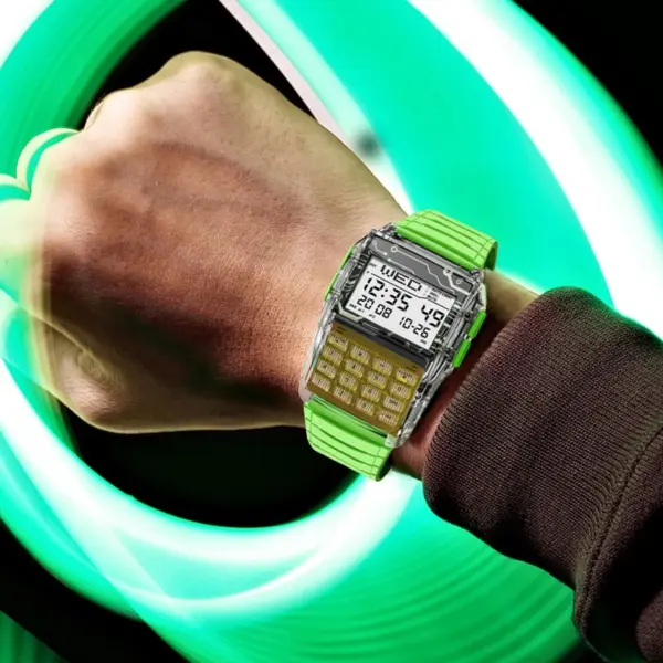 Multi-Function Digital Calculator Watch Luminous - Image 2