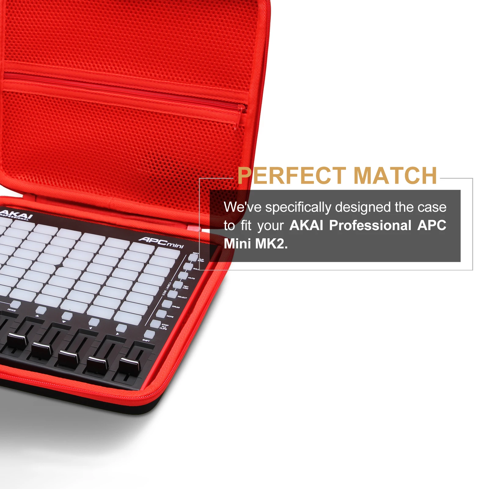 LTGEM EVA Hard Case for AKAI APC Mini MK2 4 LTGEM EVA Hard Case for AKAI APC Mini MK2 - Image 4