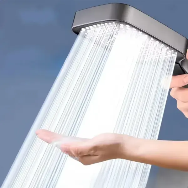 13cm Large Panel Shower Head with 3 Modes - Image 2
