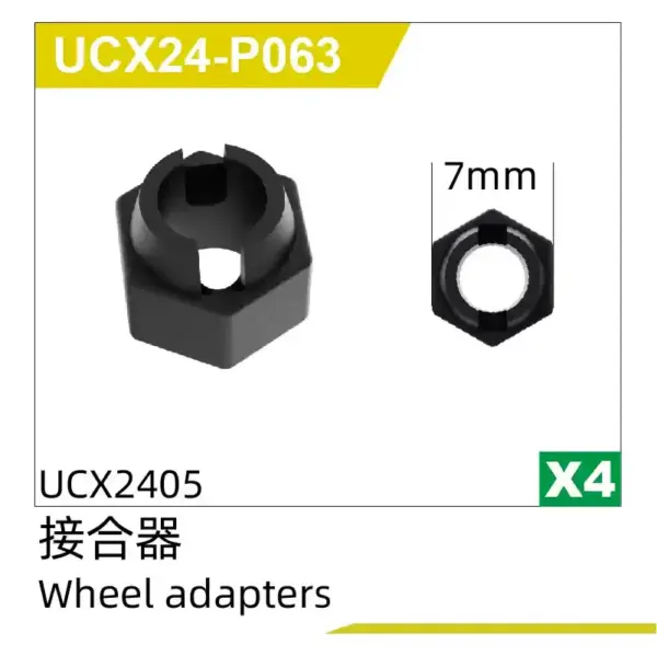 UCX2405 RC Climbing Car Assembly Kit for 14+ - Image 21