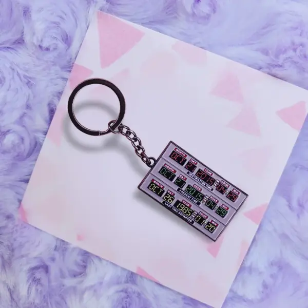 Time Circuits Keychain Back to the Future Replica - Image 5