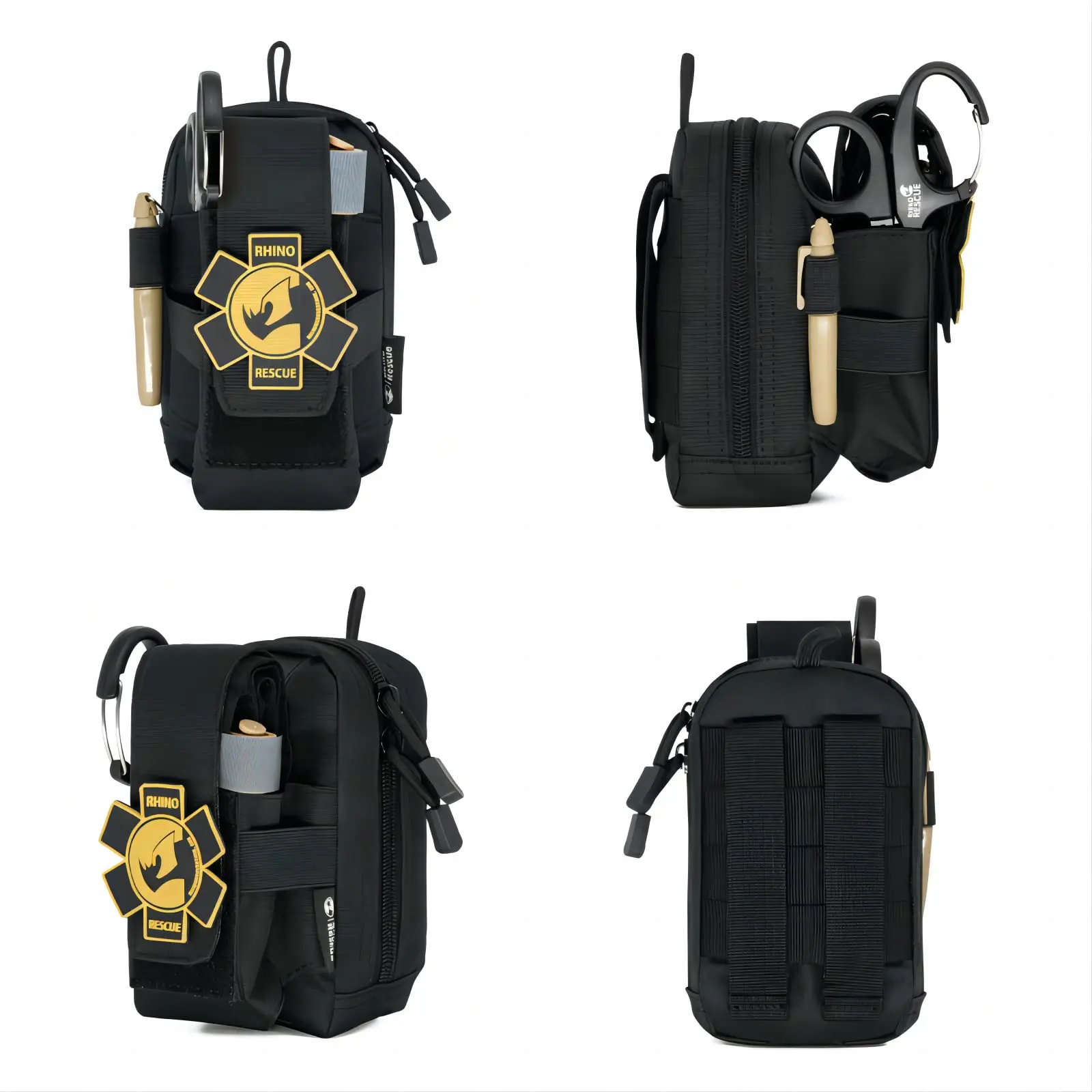 Rhino Rescue Tactical First Aid Kit with Aluminum Tourniquet 4 Rhino Rescue Tactical First Aid Kit with Aluminum Tourniquet - Image 4