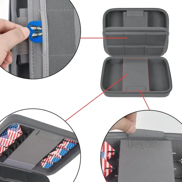 Dart Storage Case for 16 Steel and Soft Tips - Image 3