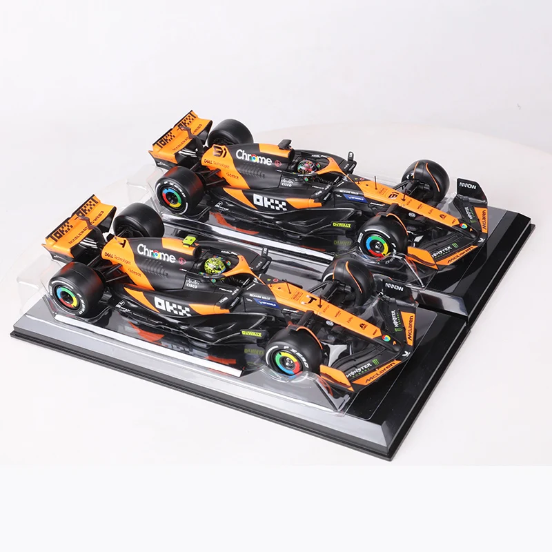 Burago 1:24 McLaren F1 MCL38 Miami Model Car 3 Burago 1:24 McLaren F1 MCL38 Miami Model Car - Image 3