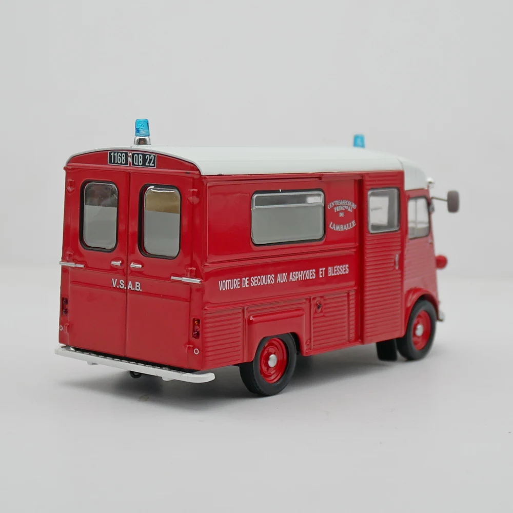 Diecast Ixo 1:43 Scale Citroen H Fire Engine Model 3 Diecast Ixo 1:43 Scale Citroen H Fire Engine Model - Image 3