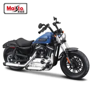 Maisto 1:18 Harley Davidson Motorcycle Diecast Model CVO Road Glide Road King Special Alloy Luxury Vehicle Ornament Kid Toy Gift
