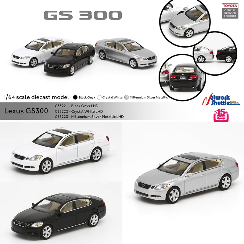 1:64 Lexus Gs300 Alloy Diecast Model Car 2 1:64 Lexus Gs300 Alloy Diecast Model Car - Image 2