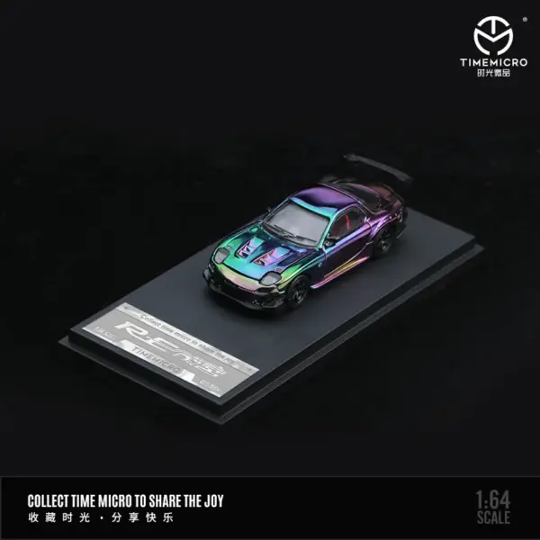 Time Micro 1:64 Mazda RX-7 Rain Palace Model - Image 6