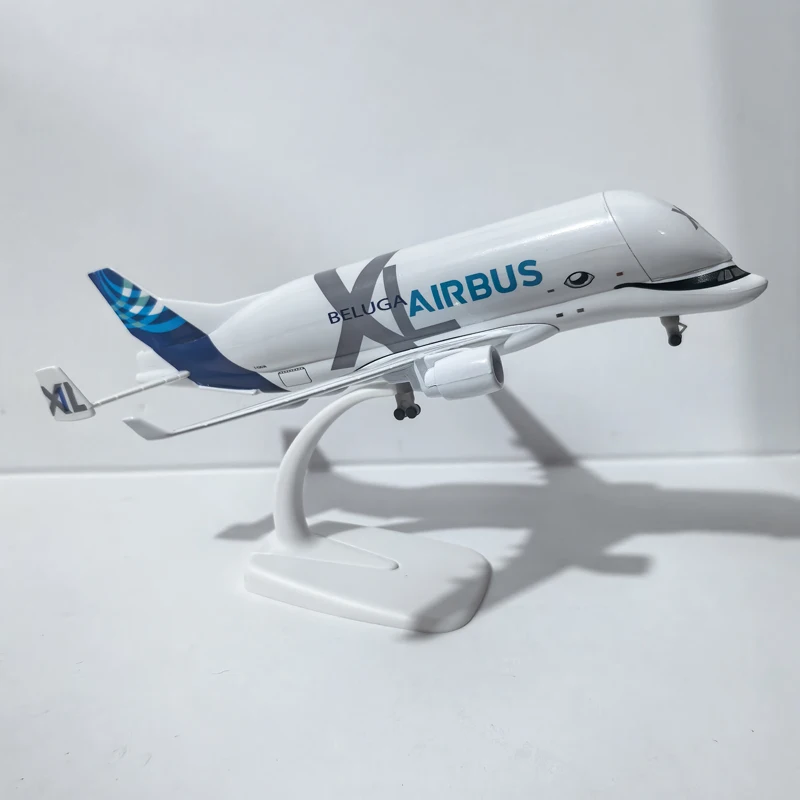 Metal Beluga Air Bus Plane Model 20cm Collectible 5 Metal Beluga Air Bus Plane Model 20cm Collectible - Image 5