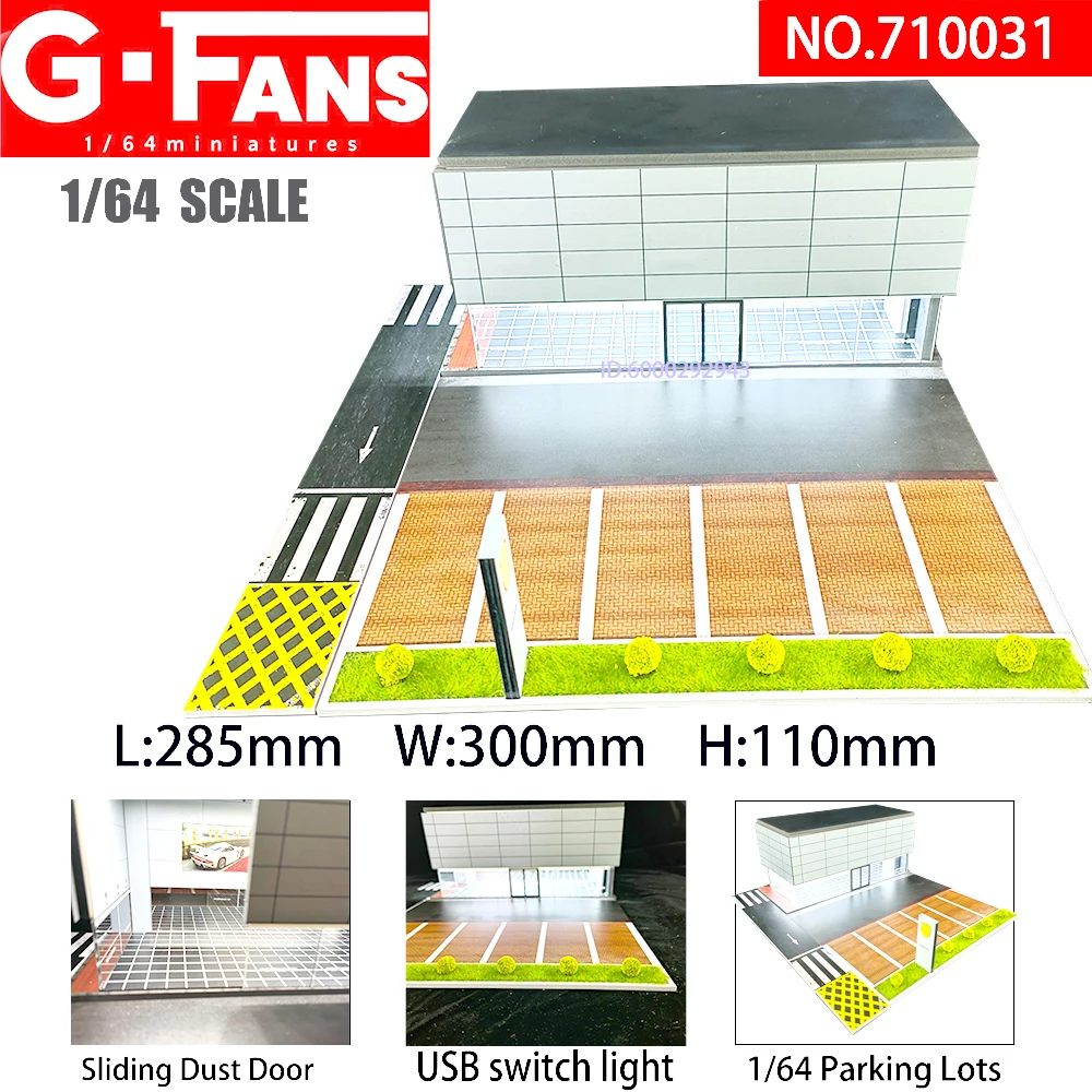 1:64 Scale Mini Car Garage Display Case 10 1:64 Scale Mini Car Garage Display Case - Image 10