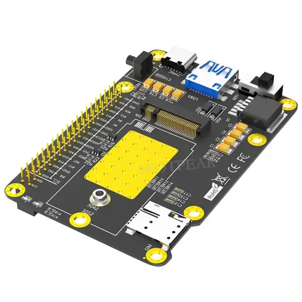 Raspberry Pi M.2 4G/5G LTE HAT Module - Image 4