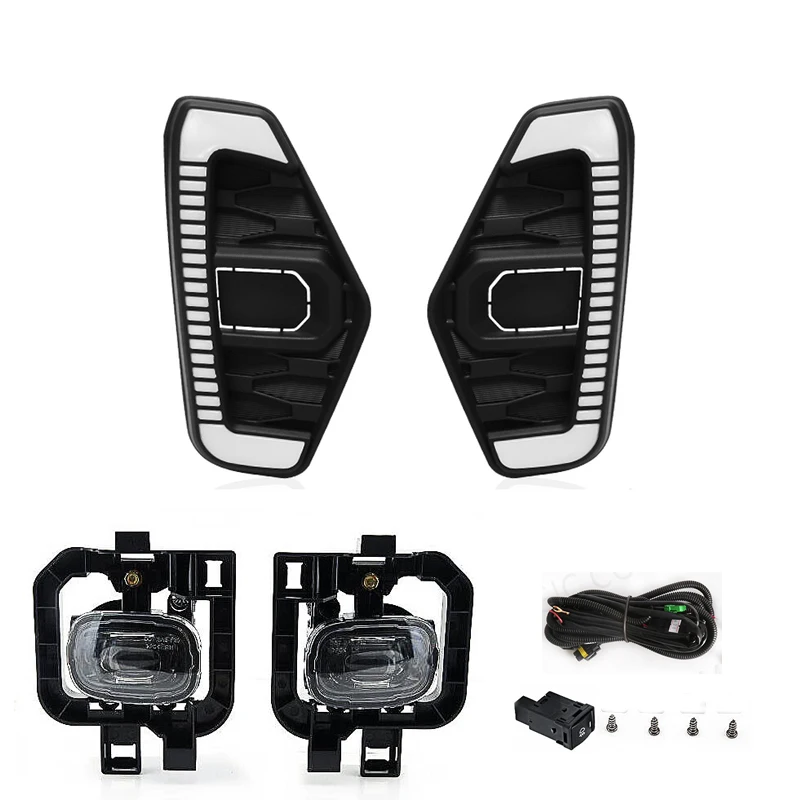 LED Fog Lamps for Nissan Navara NP300 2020-2022 5 LED Fog Lamps for Nissan Navara NP300 2020-2022 - Image 5