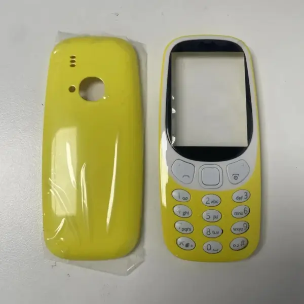 Full Housing Kit for Nokia 3310 2G with Face Frame and Keyboard - Image 3