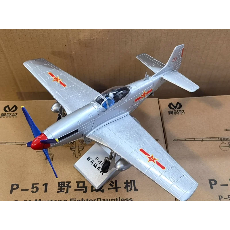 Diecast P-51 Mustang Fighter Model 1/48 Scale 5 Diecast P-51 Mustang Fighter Model 1/48 Scale - Image 5