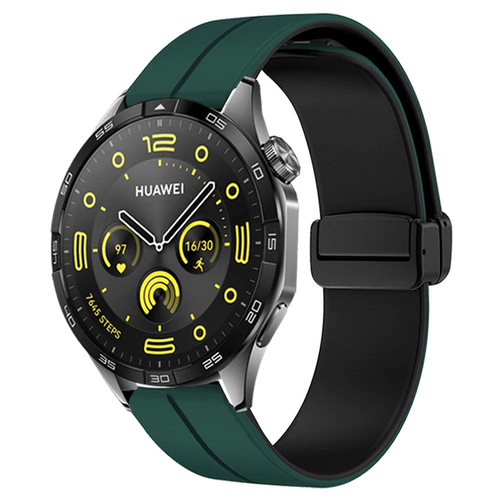 Magnetic Silicone Strap for Huawei Watch 4 Pro 10 Magnetic Silicone Strap for Huawei Watch 4 Pro - Image 10