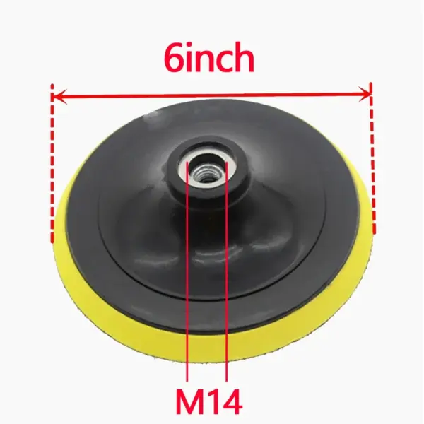 3/4/5/6/7 Inch Hook and Loop Backing Pad Disc Holder - Image 19