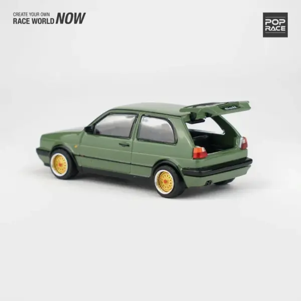 POPRACE TINY 1:64 VW Golf GTI Mk2 Diecast Model - Image 5