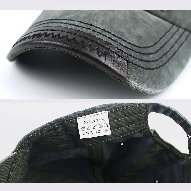 Retro Letter Embroidery Baseball Cap for All Seasons 3 Retro Letter Embroidery Baseball Cap for All Seasons - Image 3